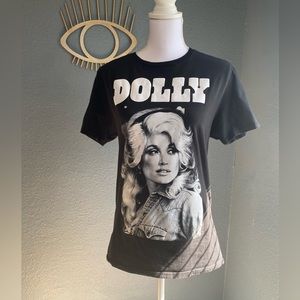Dolly Parton Black T-Shirt Band Tee